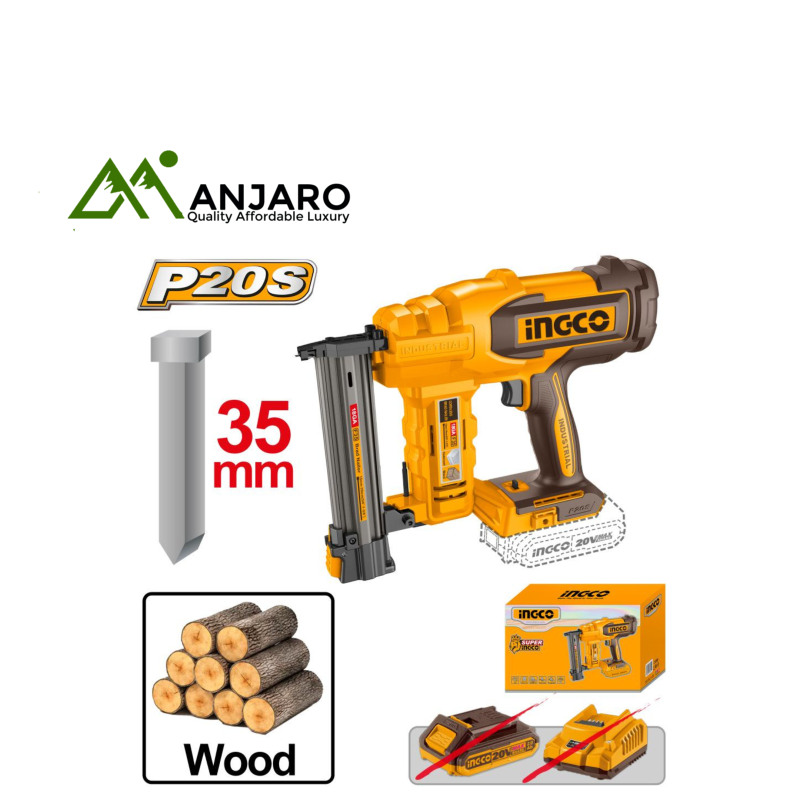 Ingco Cordless 20V Brad Nailer CBNLI2005