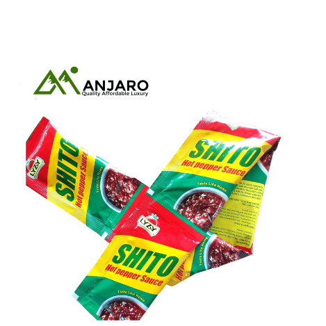 Lyzy Shito Hot Pepper Sauce – 5 × 12 g Sachets