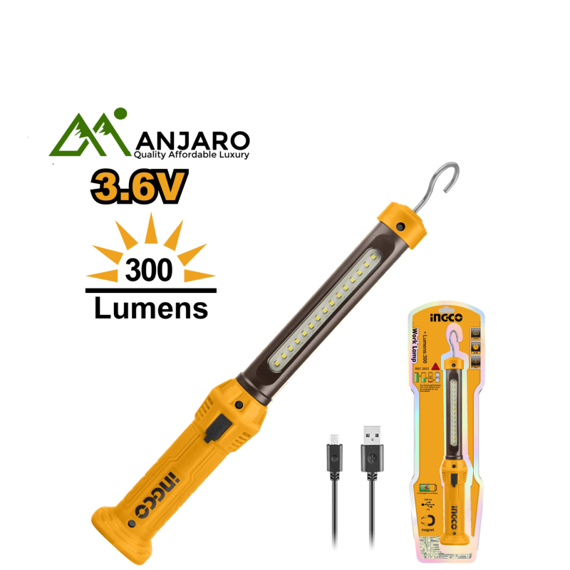 Ingco Cordless Work Lamp   HWLI35261