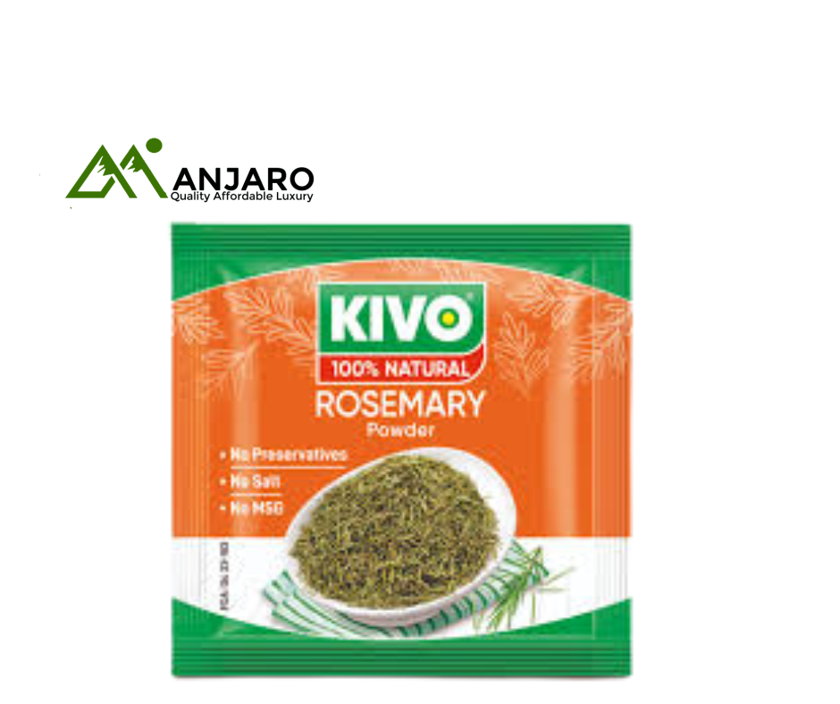 KIVO Rosemary Powder – 10 × 5 g Sachets – Pure, Aromatic Herb for Cooking