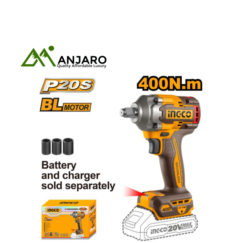 Ingco 20V Cordless Impact Wrench CIWLI20401