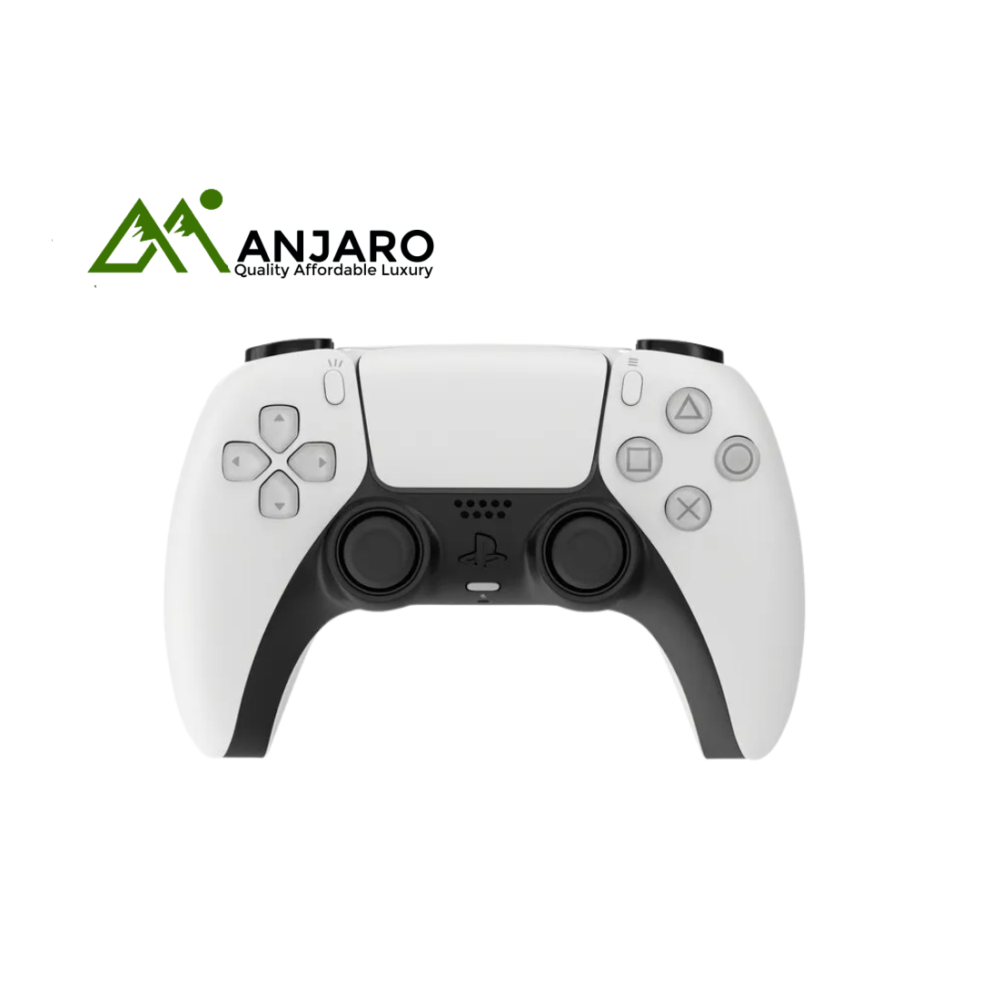 Sony PlayStation 5 DualSense Wireless Controller – Bluetooth, USB-C, Built-in Mic & Motion Sensors – White