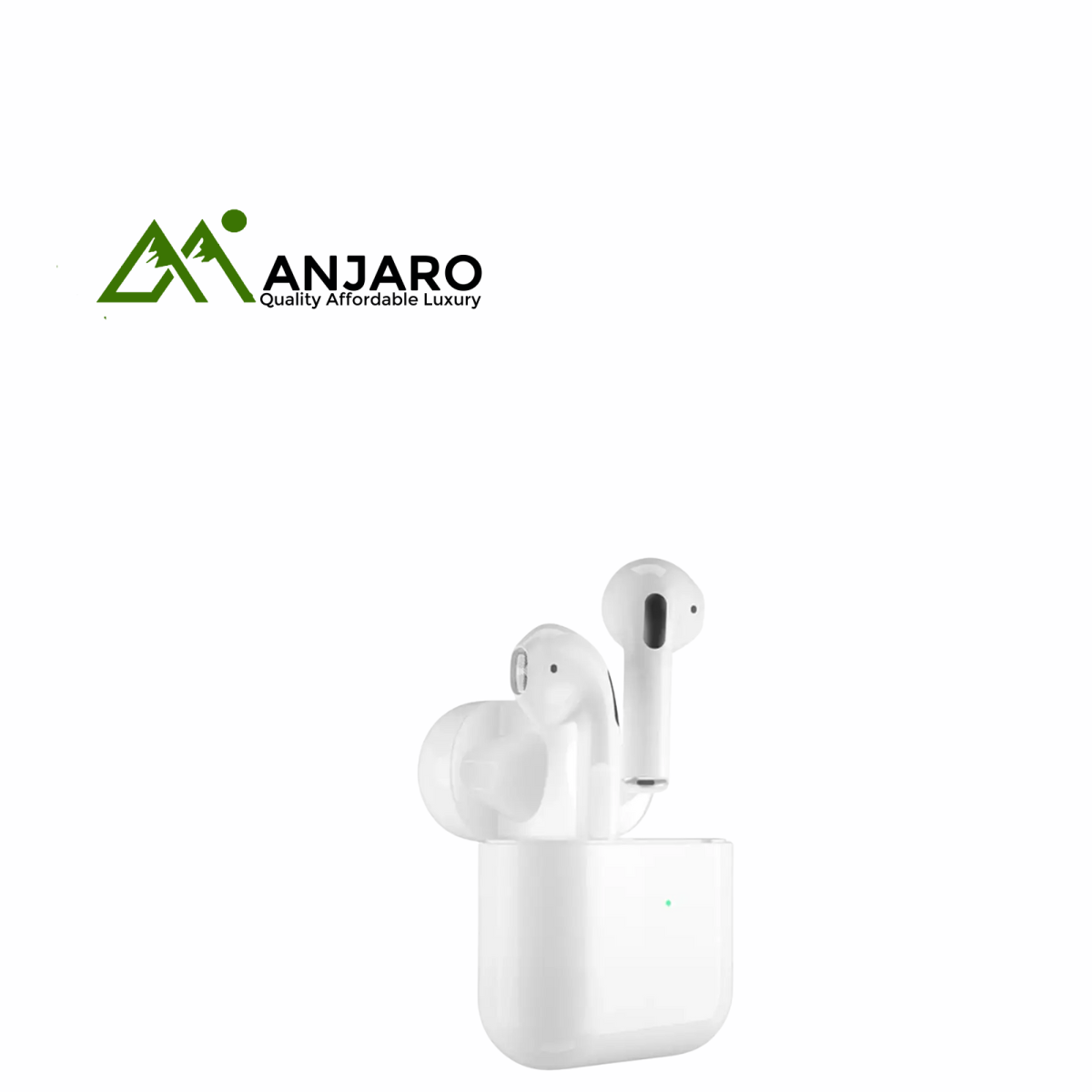 AirPods Pro4 Wireless Bluetooth Headset – Touch Control, Charging Case, Android/iOS Compatible – White