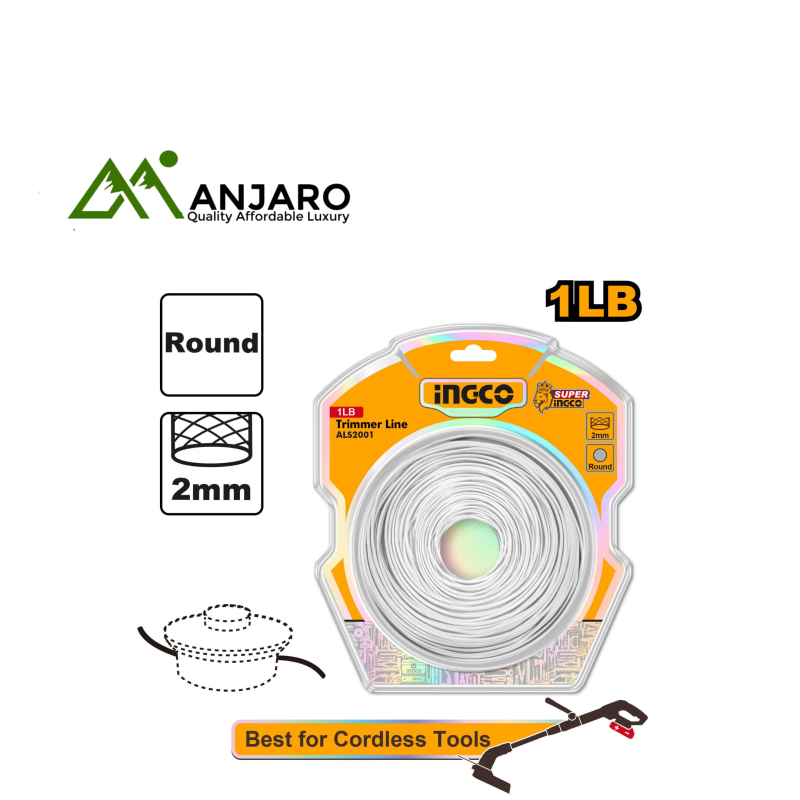 Ingco Trimmer Line 2.0mm x 15m ALS2001