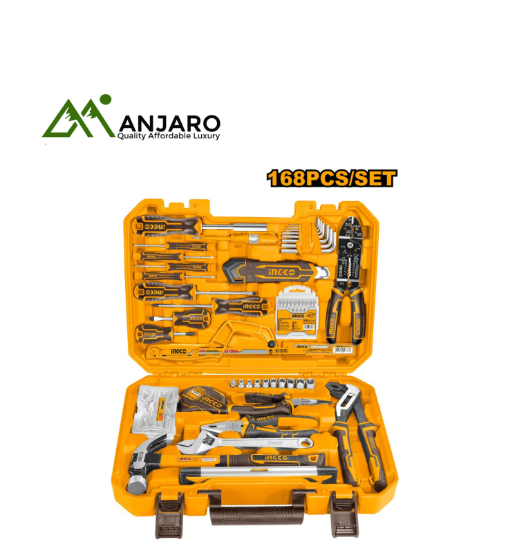 Ingco HKTHP21681 168 Pcs handtools set