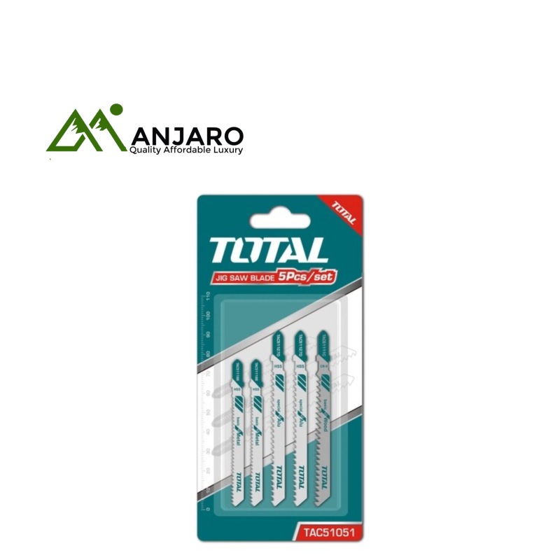 Total Jig saw blade set TAC51051