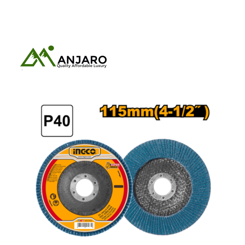 Ingco FDZ1153, FDZ1152, FDZ1151 Zirconium Flap Discs