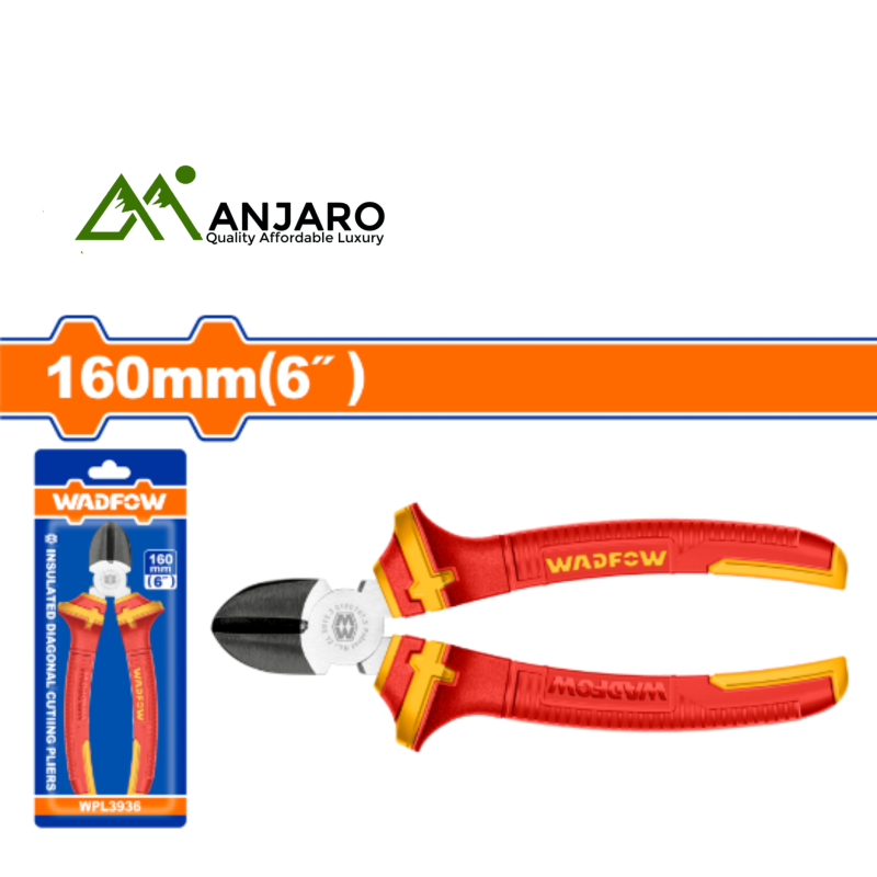 Insulated Diagonal Cutting Pliers – 6"/160mm WPL3936