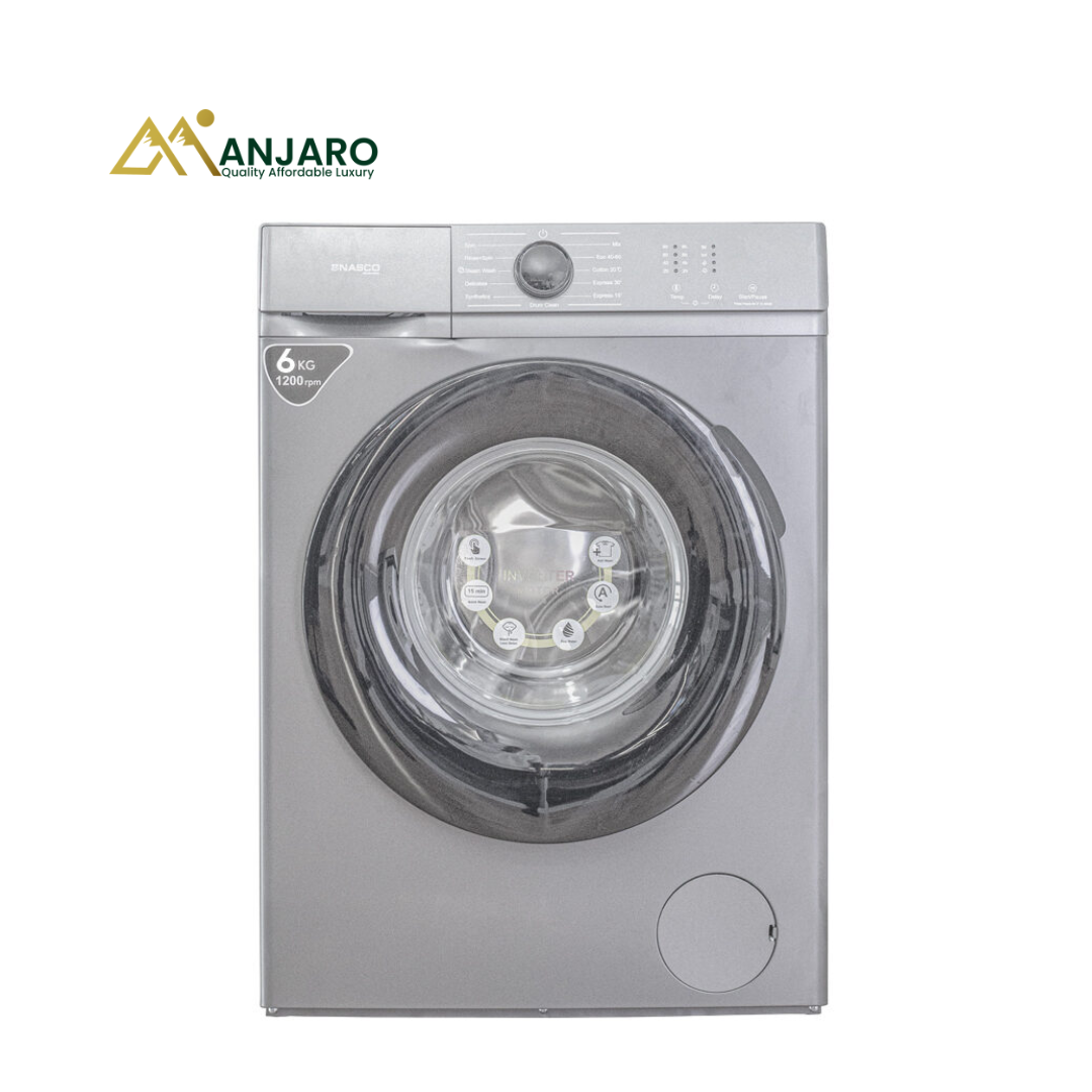 Nasco Washing Machine 6KG – NASFL-J6KG-S