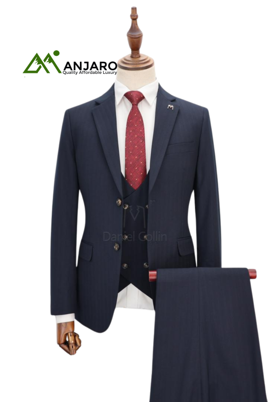 Quality Daniel Collin 3PCS Suit – Elegant Cut, Premium Fabric, Timeless Style for Formal Occasions