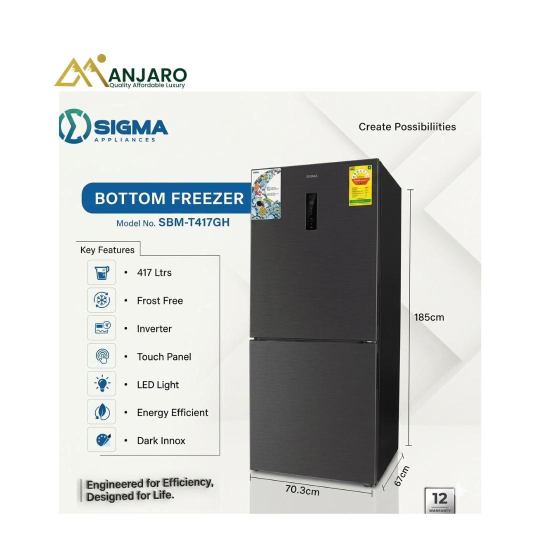 Sigma Refrigerator – SBMF-T417W