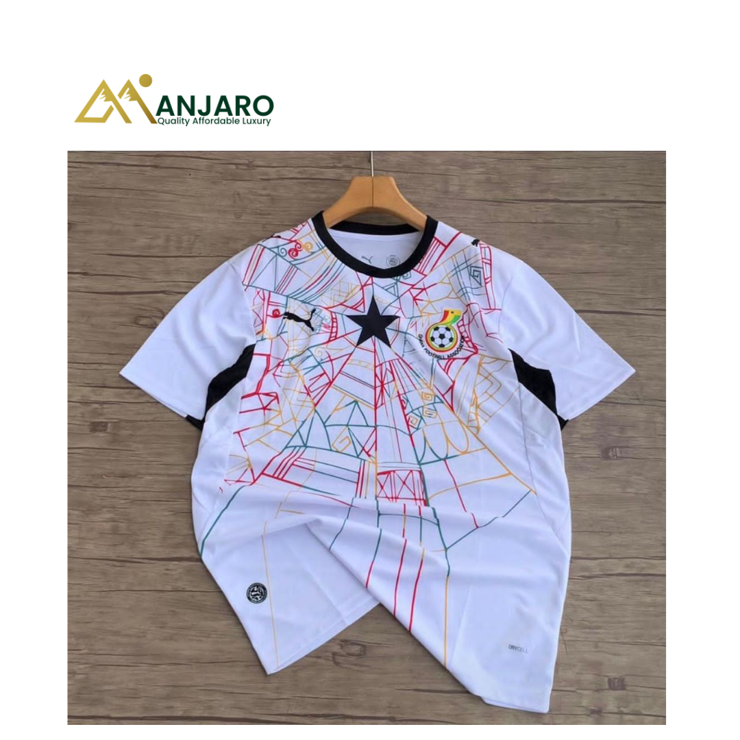 Ghana Home 2026 National Team Jersey – Lightweight, Breathable Football Shirt