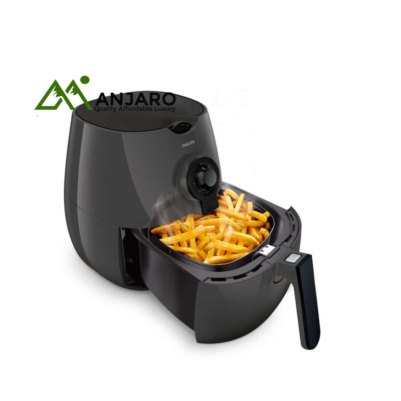 PHILIPS Airfryer HD9216/80 – Oil-Free Frying with Rapid Air Technology, 1425W – Bond Silk Beige