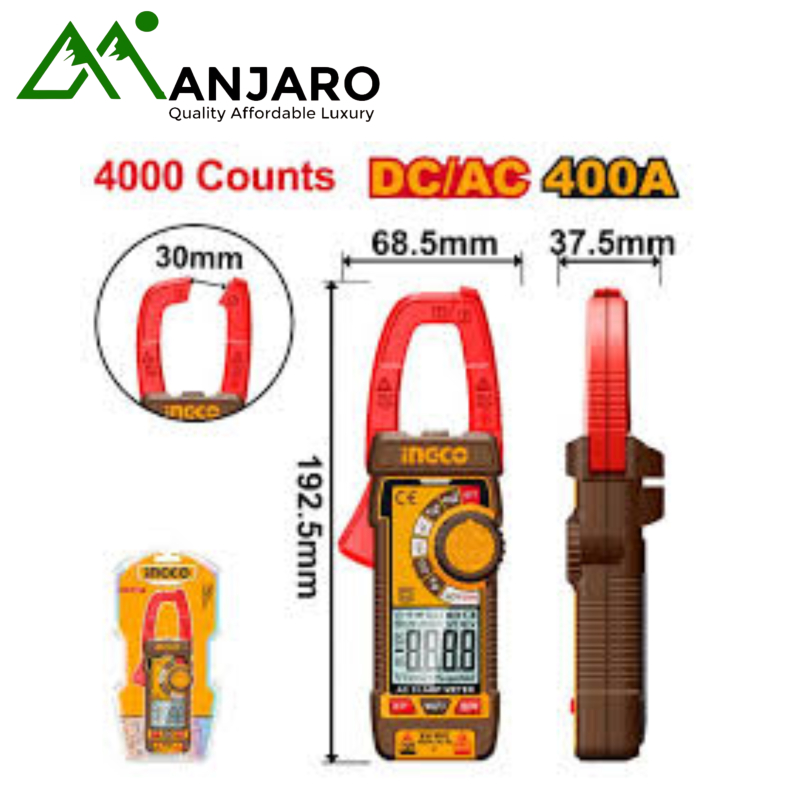 Clamp Meters – Digital DC/AC True RMS Measuring Tools | Manjaro, Accra, Ghana DCM62002 & DCM610001