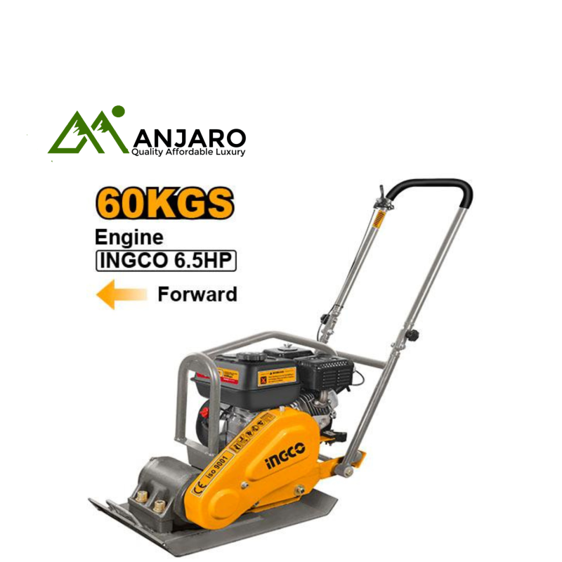 Ingco Gasoline Plate Compactor – 6.5HP GCP060-2