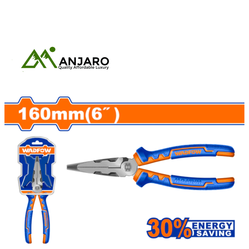 High Leverage Long Nose Pliers 6" (160mm) WPL2716