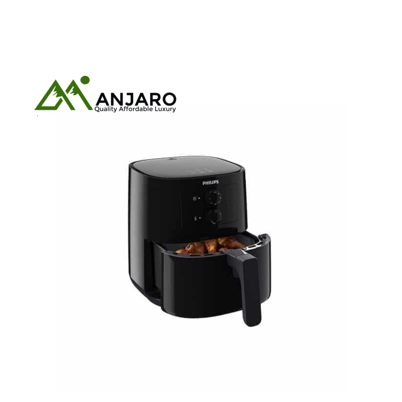 PHILIPS Air Fryer – Digital Touch Control, Black, 1400W , 4.1L HD9252/91