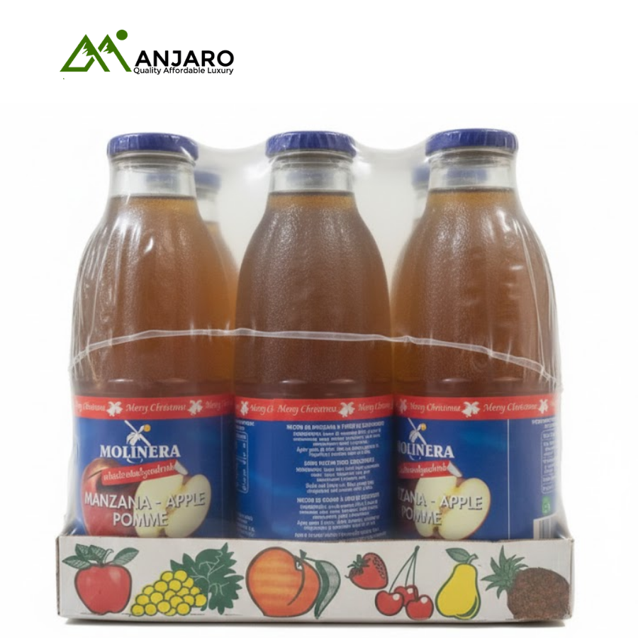 Molinera Apple Drink – 1L (Pack of 6) & 200ml (Pack of 24)