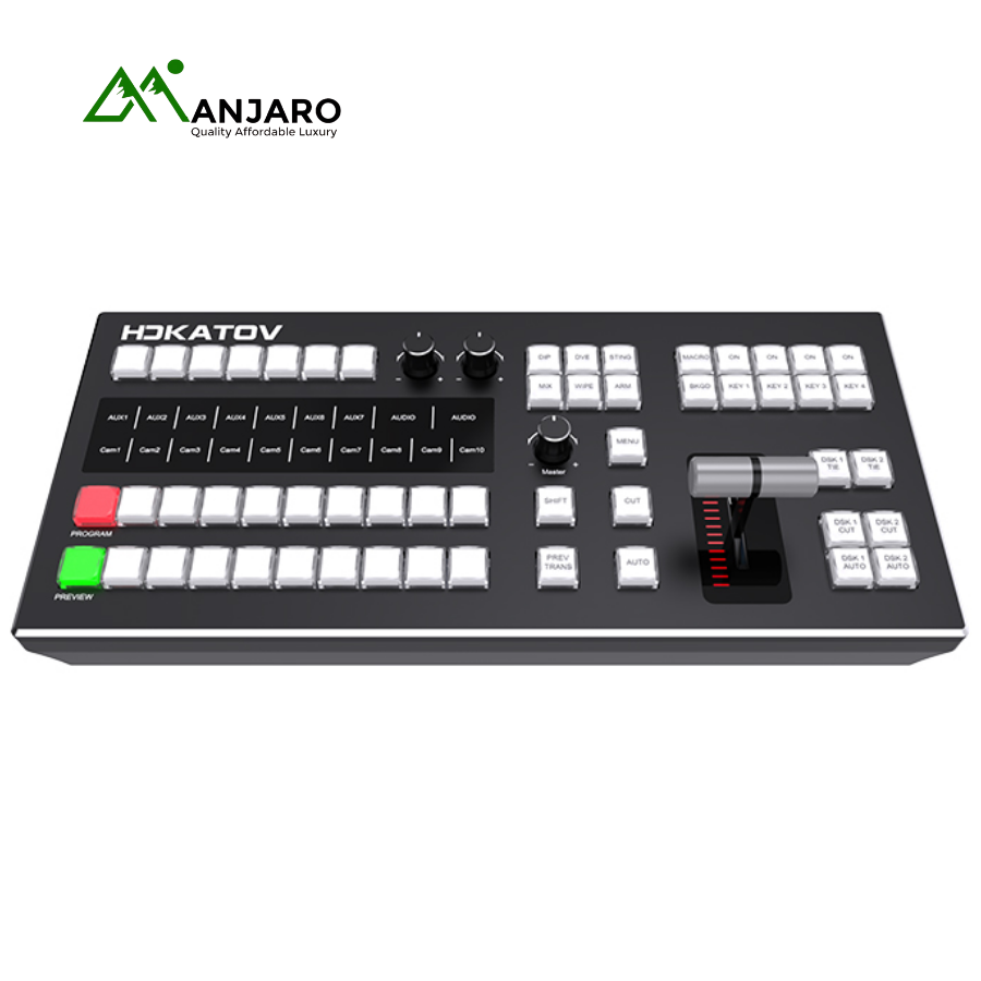 KT-KD50B Professional Switchboard Control Panel – LAN Interface, BMD ATEM & Bitfocus Companion Compatible