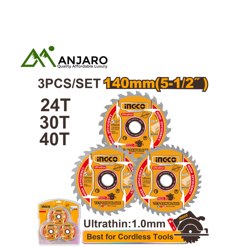 Ingco TSB4003 Ultra-thin TCT sawblade set