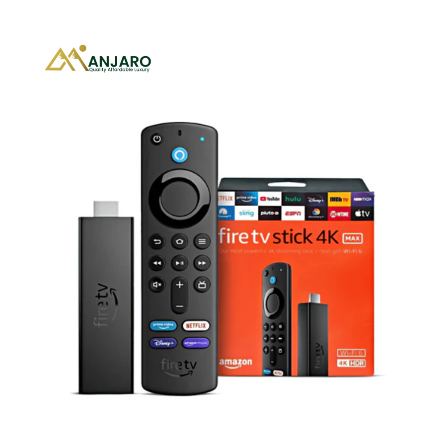 Amazon Fire TV Stick 4K Max – Ultra HD Streaming Device with Wi-Fi 6, Dolby Vision & Alexa Voice Remote