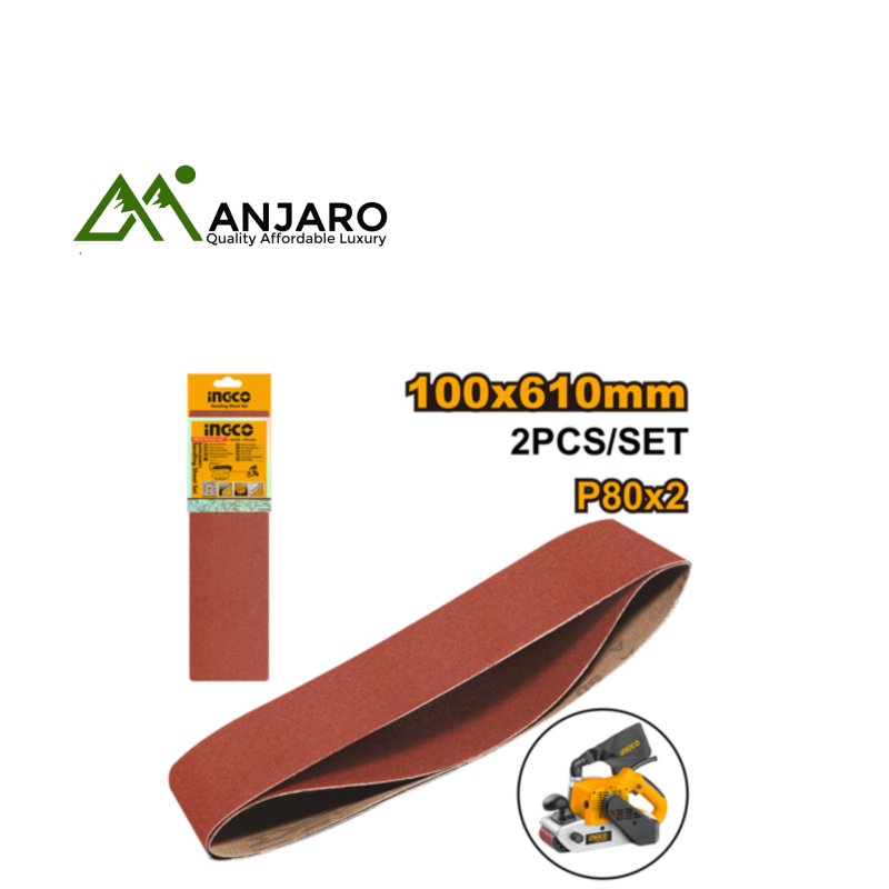 Ingco BSP020801 Sanding sheet set