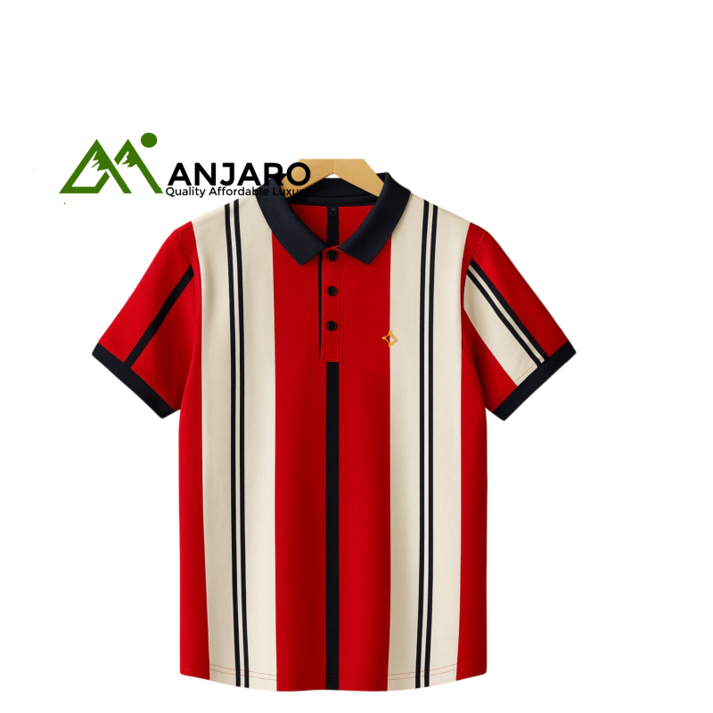 Turkish Heavy Striped Lacoste Polo
