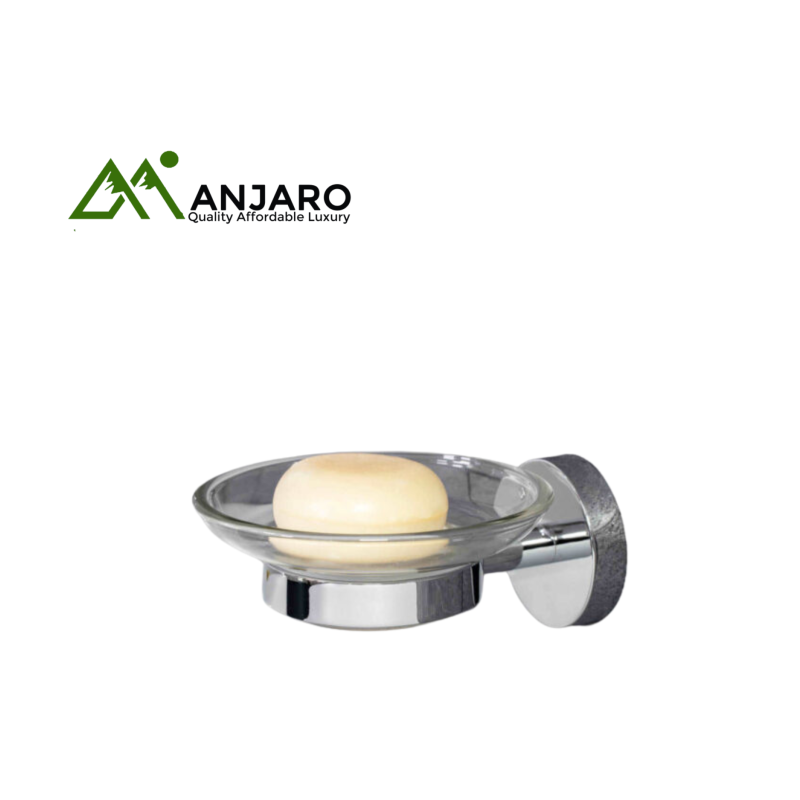 PM-MODERN GLASS DISH HOLDER