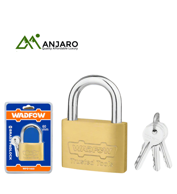 Wadfow WPD1460 Brass padlock