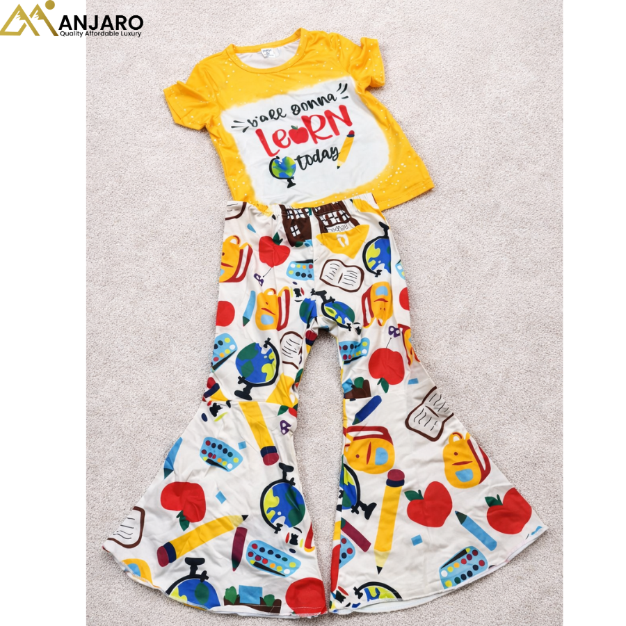 Learn & Shine Girls Two-Piece Flare Set – 3/4 Years