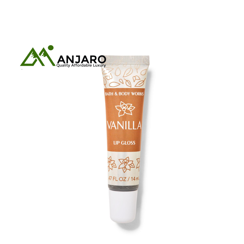 BATH & BODY WORKS Vanilla Lip Gloss – 14ml | High-Shine, Sweet-Scented Lip Gloss for Everyday Radiance