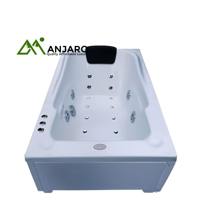 Modern Freestanding Acrylic Bath Tub – 170×75 cm – Elegant Soaking Tub for Bathroom