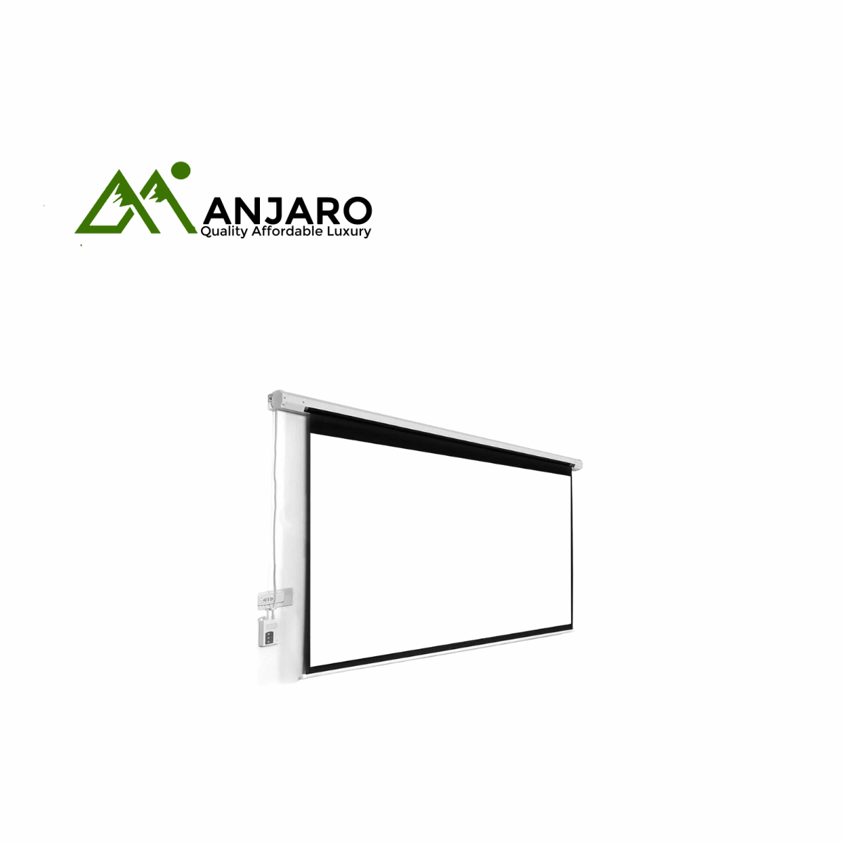 Electronic Projector Screen 200 cm x 200 cm