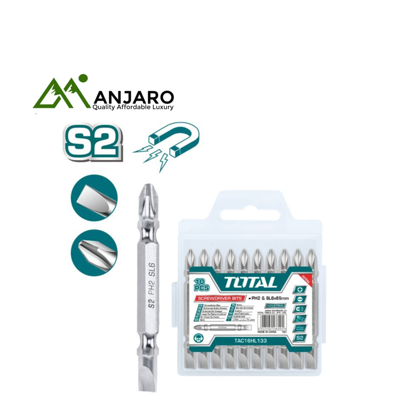 Total Screwdriver bits TAC16HL133