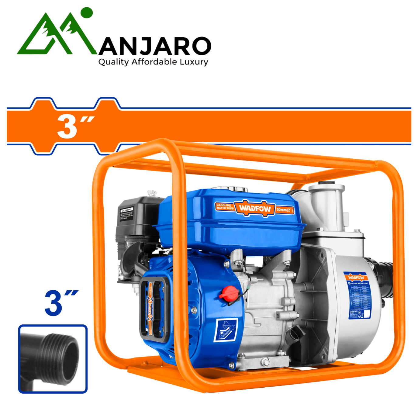 WGW1A31 Gasoline Water Pump 3"