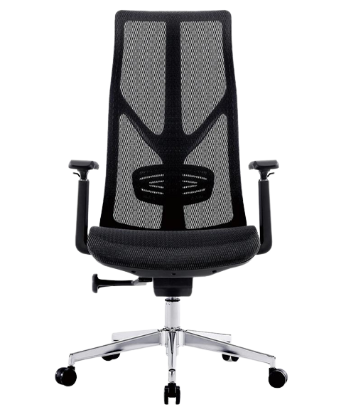 Workstation Ergonomic Chair – Memory Foam, 3D PU Armrest & PP Fiber Frame (MG-WB-006-A1-BK)