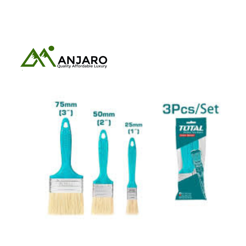 Total THT8450301 3 Pcs paint brush set