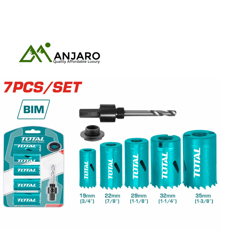 Total Bi-metal hole saw set TACSH1071