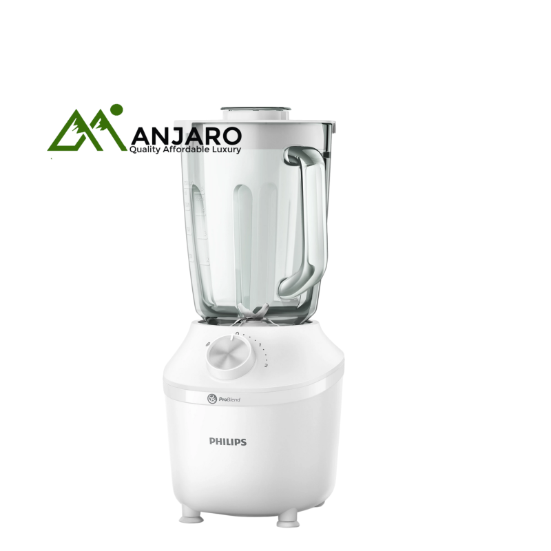 PHILIPS Blender HR2291/20 – 600W Power, Durable Glass Jar | Crush Ice & Blend Smoothly