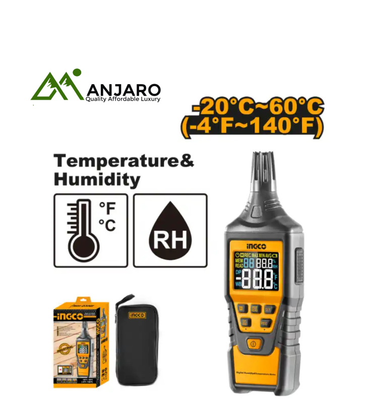 Ingco HETHT01 Digital humidity & temperaturemeter