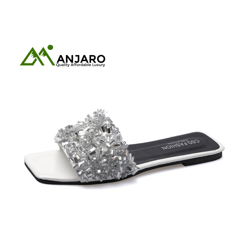 Breathable Quick-Drying Outdoor Comfort Flat Slippers for Women & Girls