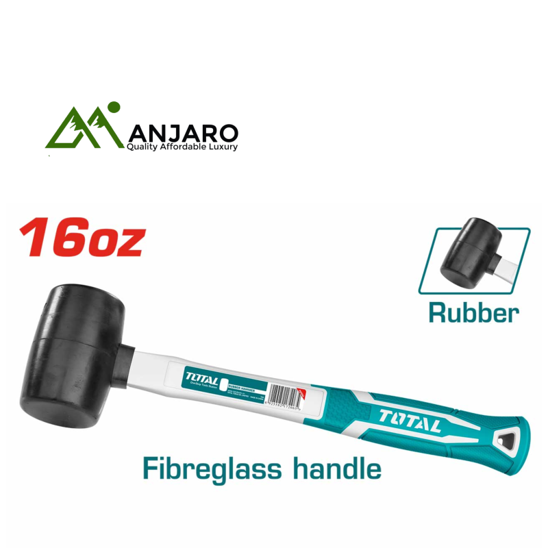 Total Rubber Hammers THT761616, THT76816