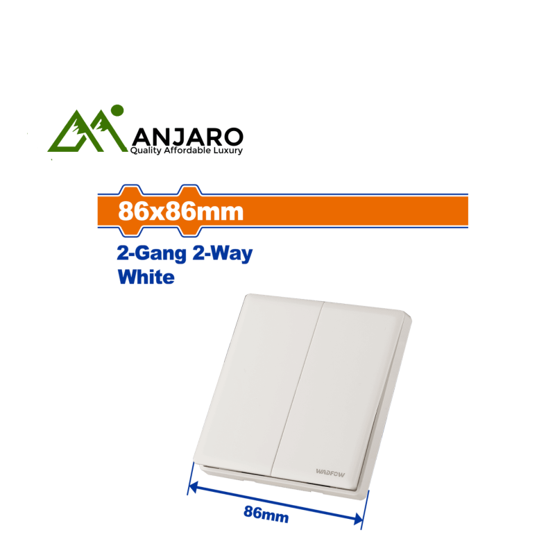 2-Gang 2-Way Wall Switch WSWA922A