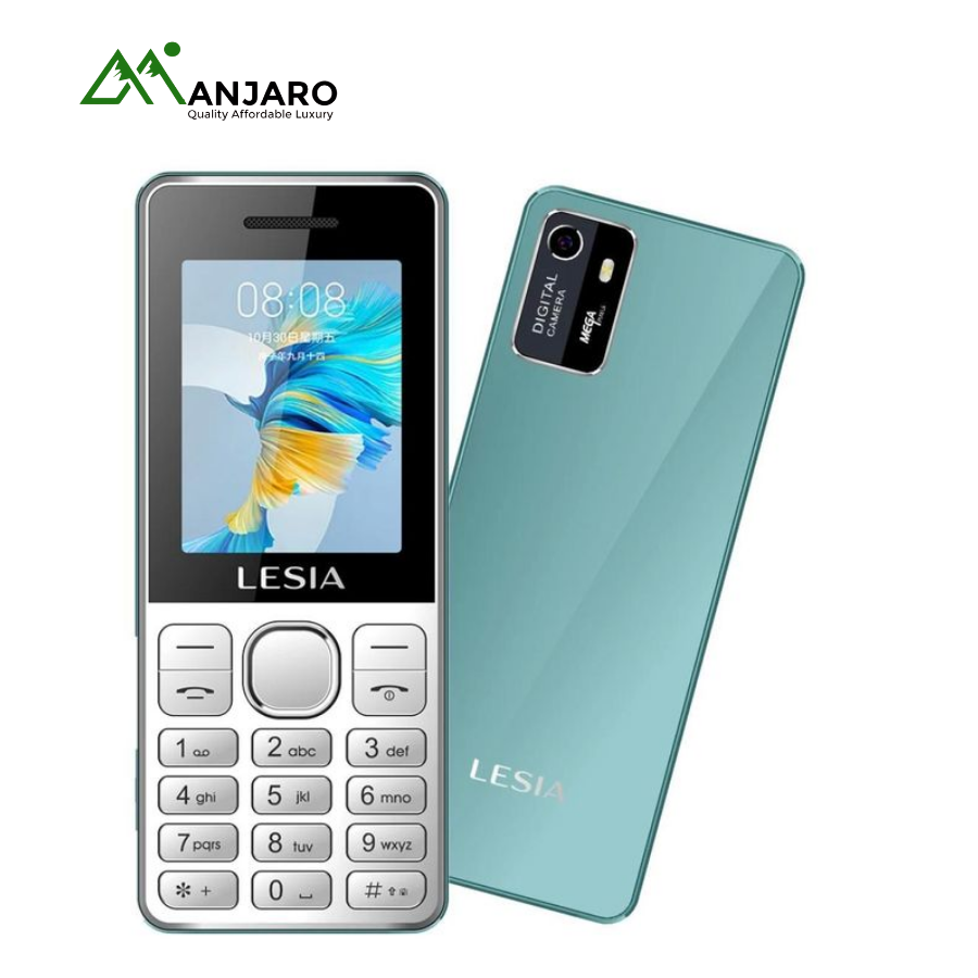LESIA L318 Feature Phone – 3.5 inch Display, Dual SIM, 1800mAh Battery, Wireless FM & Torchlight