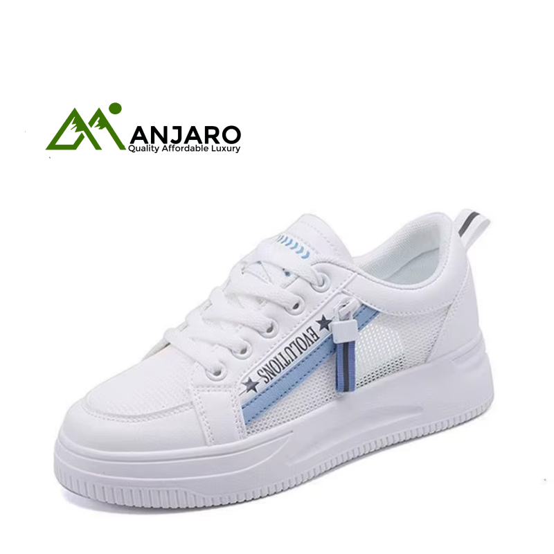 Women’s Versatile Thick-Soled Mesh Sneakers – Breathable Lightweight Running Shoes