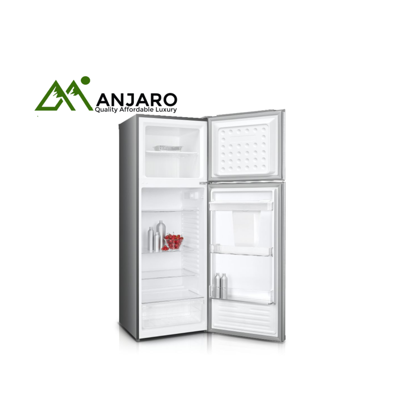 Bruhm BFD-330MD 311L Top Mount No Frost Refrigerator – Sleek Inox Finish with Advanced Cooling