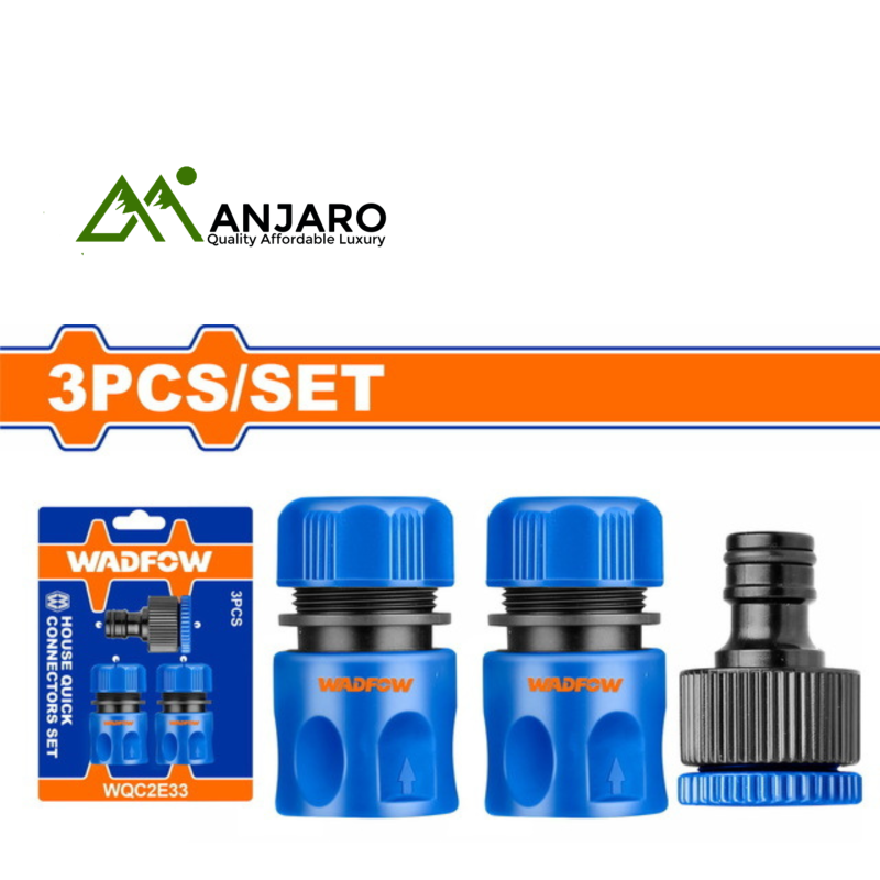 3-Piece Hose Quick Connector Set WQC2E33