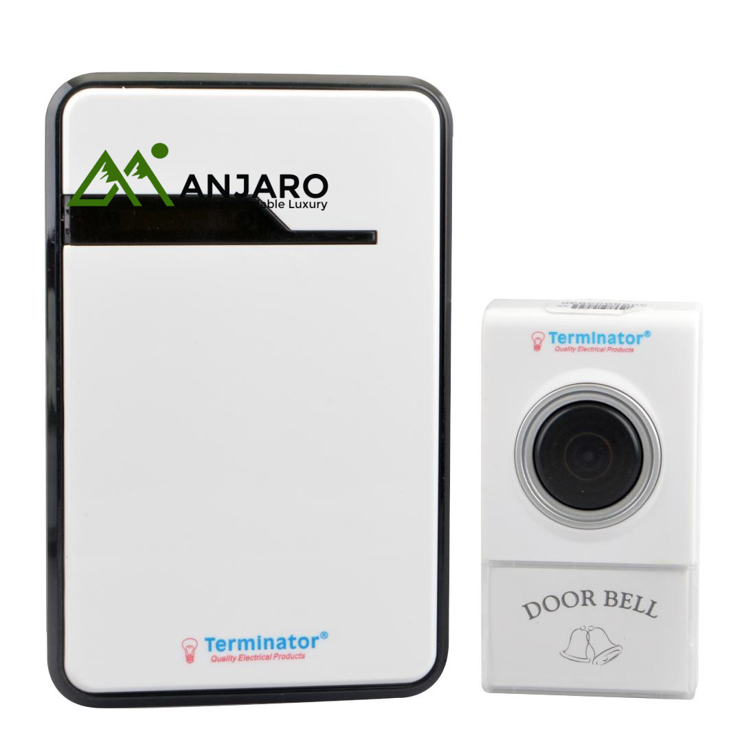 Terminator Digital Wireless Doorbell – TDB 019DC | 38 Melodies | 100M Range