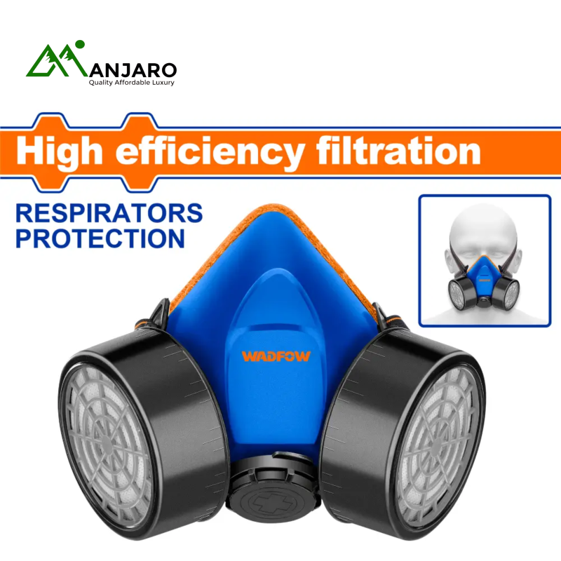 WRJ2502 Half Mask Respirator with Double Cartridges
