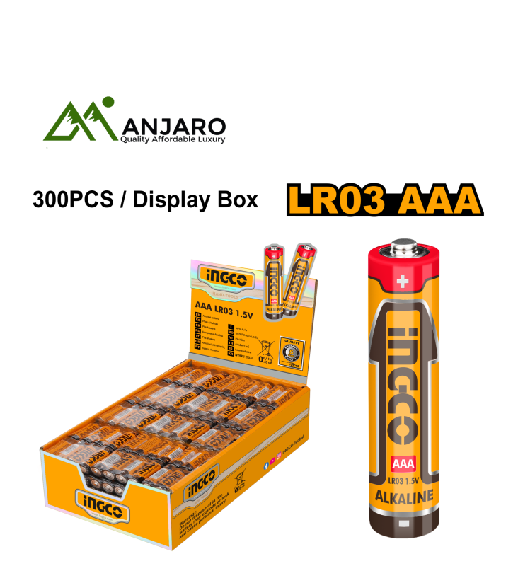 Ingco HAB3A01 Alkaline battery